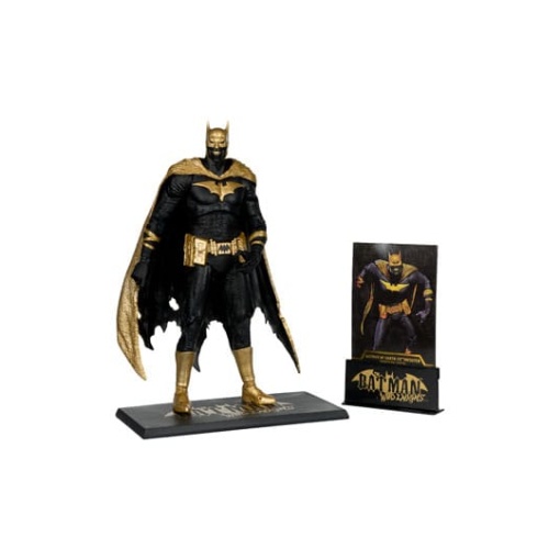 DC Multiverse Figura Batman of Earth-22 Infected (Dark Metal) Knightmare Edition (Gold Label)18 cm