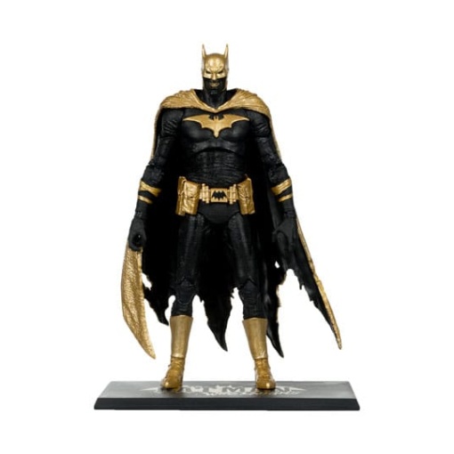 DC Multiverse Figura Batman of Earth-22 Infected (Dark Metal) Knightmare Edition (Gold Label)18 cm