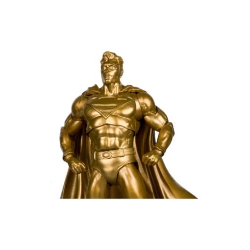 DC Multiverse Figura Superman (Centennial Park Tribute Statue) Gold Label 18 cm