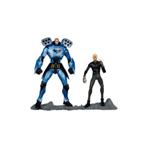 DC Multiverse Pack de 2 Figuras Rookie & Mr. Bloom (Batman: Endgame) (Gold Label) (SDCC) 18 cm