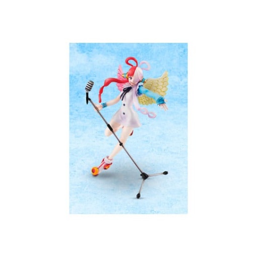 One Piece Red Estatua PVC P.O.P. Diva of the world Uta 23 cm - Embalaje muy dañado