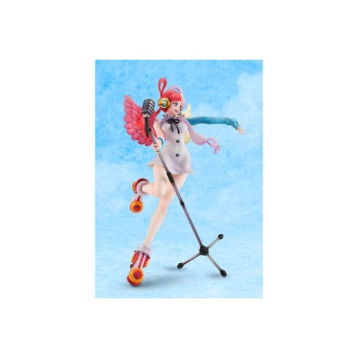 One Piece Red Estatua PVC P.O.P. Diva of the world Uta 23 cm - Embalaje muy dañado