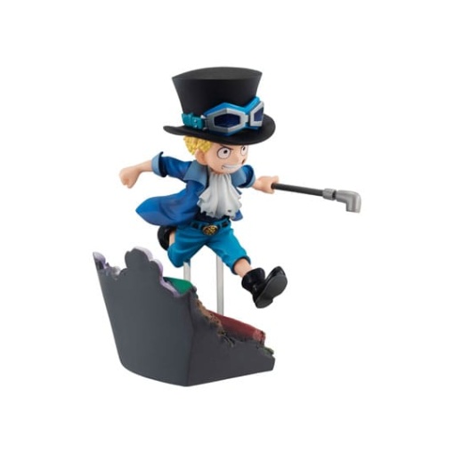 One Piece Serie G.E.M. Estatua PVC Sabo Run! Run! Run! 13 cm