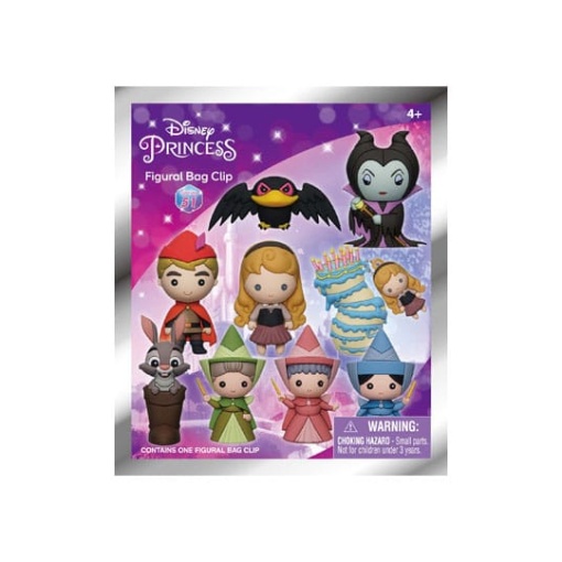 Disney Colgantes PVC 3D La bella durmiente 65th Anniversary Series 1 Expositor (24)