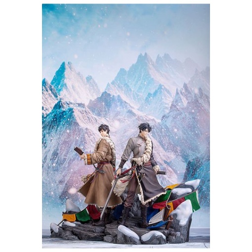 Time Raiders Estatuas PVC 1/7 Wu Xie & Zhang Qiling: Floating Life in Tibet Ver. Special Set 28 cm