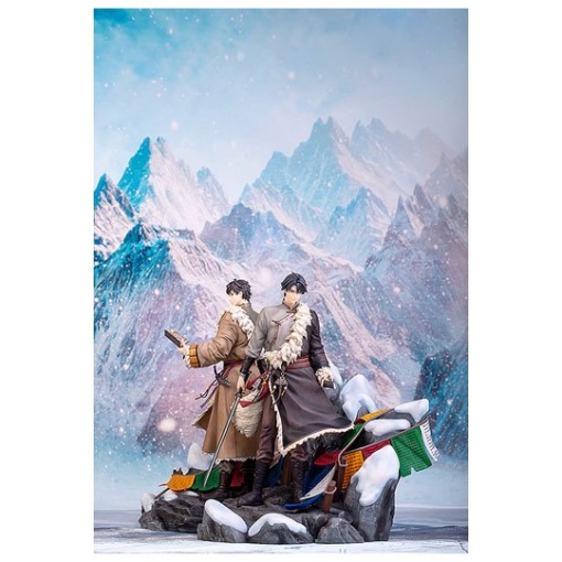 Time Raiders Estatuas PVC 1/7 Wu Xie & Zhang Qiling: Floating Life in Tibet Ver. Special Set 28 cm