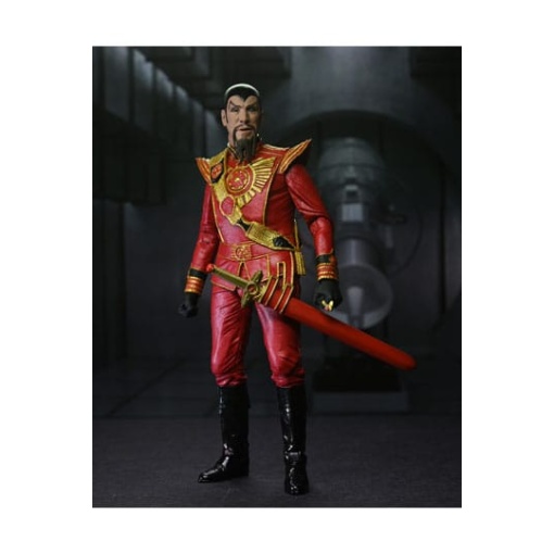 Flash Gordon (1980) Figura Ultimate Ming (Red Military Outfit) 18 cm