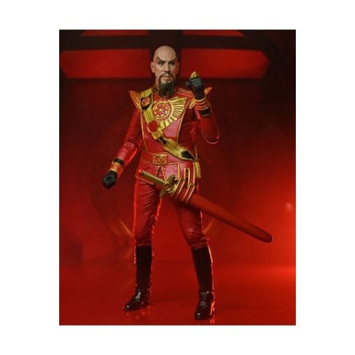 Flash Gordon (1980) Figura Ultimate Ming (Red Military Outfit) 18 cm