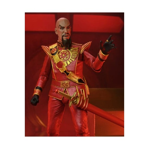 Flash Gordon (1980) Figura Ultimate Ming (Red Military Outfit) 18 cm