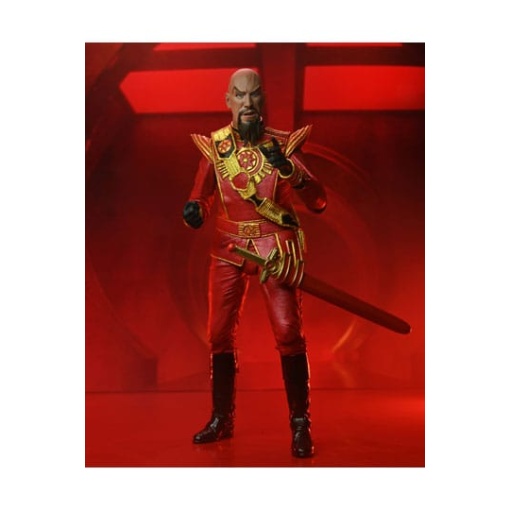 Flash Gordon (1980) Figura Ultimate Ming (Red Military Outfit) 18 cm