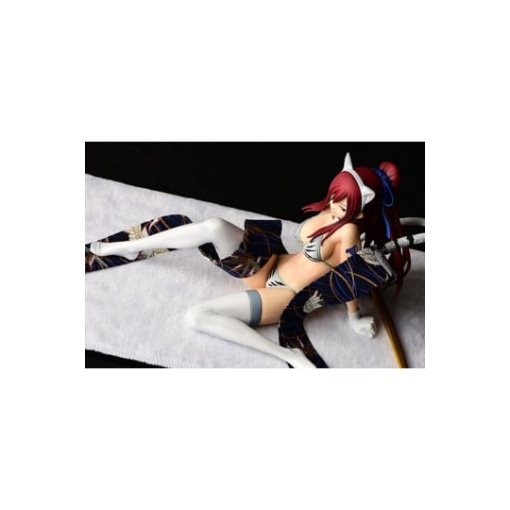 Fairy Tail Estatua 1/6 Erza Scarlet - White Tiger CAT Gravure_Style 13 cm