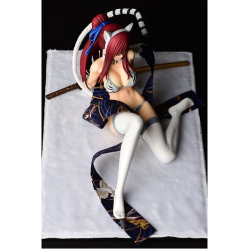 Fairy Tail Estatua 1/6 Erza Scarlet - White Tiger CAT Gravure_Style 13 cm