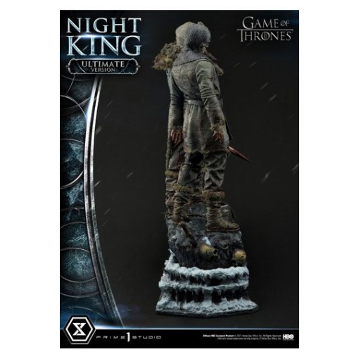 Juego de tronos Estatua 1/4 Night King Ultimate Version 70 cm - Embalaje dañado