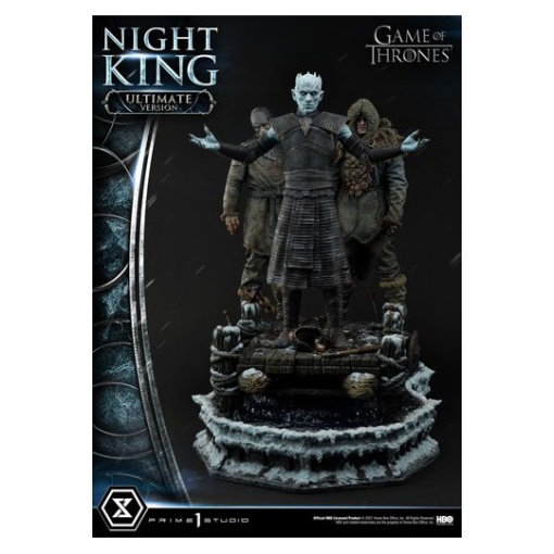 Juego de tronos Estatua 1/4 Night King Ultimate Version 70 cm - Embalaje dañado