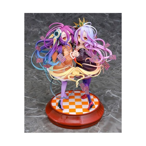 No Game No Life Estatua 1/7 Shiro & Schwi 22 cm