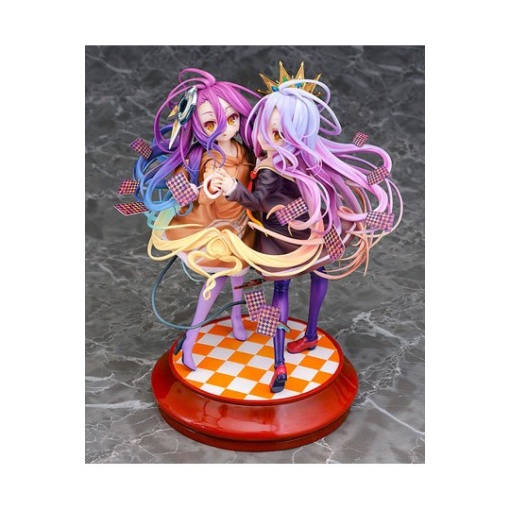 No Game No Life Estatua 1/7 Shiro & Schwi 22 cm