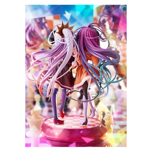 No Game No Life Estatua 1/7 Shiro & Schwi 22 cm