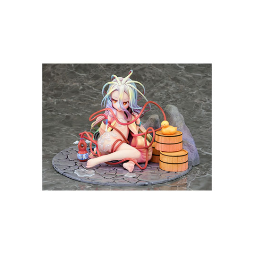 No Game No Life Estatua PVC 1/7 Shiro: Hot Spring Ver. 11 cm