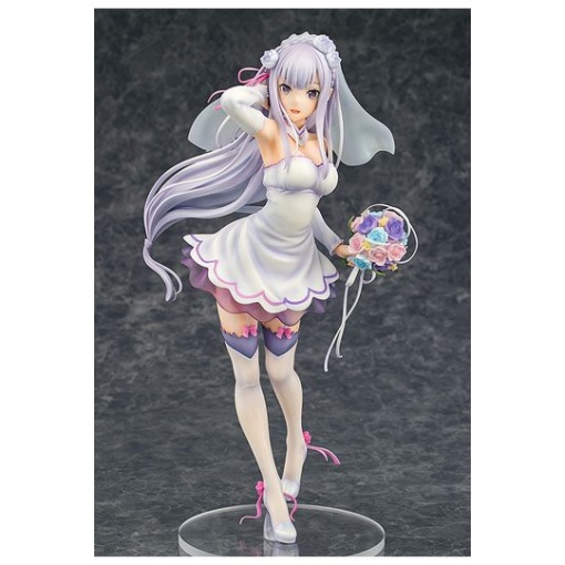 Re:ZERO -Starting Life in Another World- Estatua PVC 1/7 Emilia Wedding Ver. 25 cm