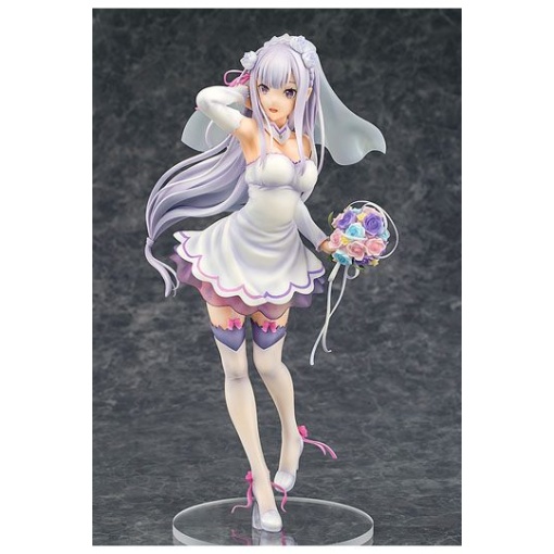 Re:ZERO -Starting Life in Another World- Estatua PVC 1/7 Emilia Wedding Ver. 25 cm