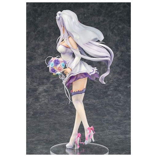 Re:ZERO -Starting Life in Another World- Estatua PVC 1/7 Emilia Wedding Ver. 25 cm