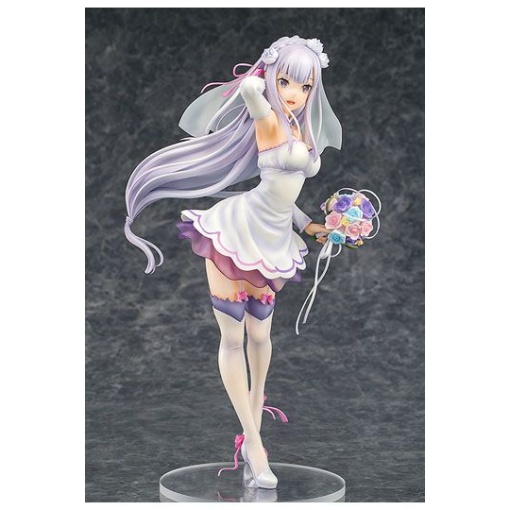 Re:ZERO -Starting Life in Another World- Estatua PVC 1/7 Emilia Wedding Ver. 25 cm