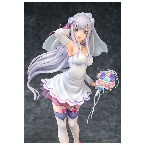 Re:ZERO -Starting Life in Another World- Estatua PVC 1/7 Emilia Wedding Ver. 25 cm