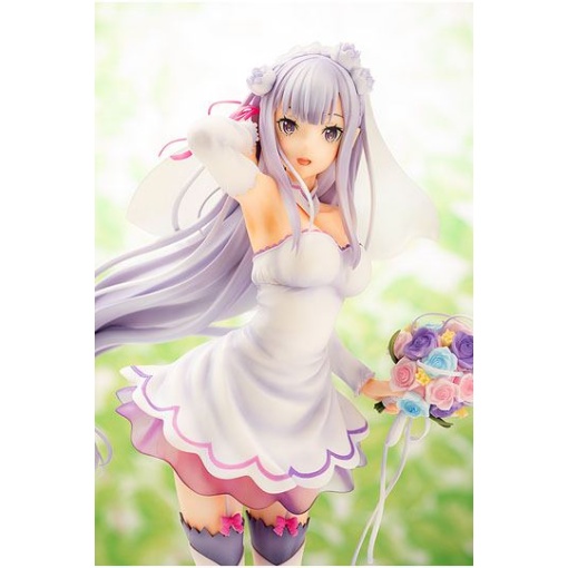 Re:ZERO -Starting Life in Another World- Estatua PVC 1/7 Emilia Wedding Ver. 25 cm