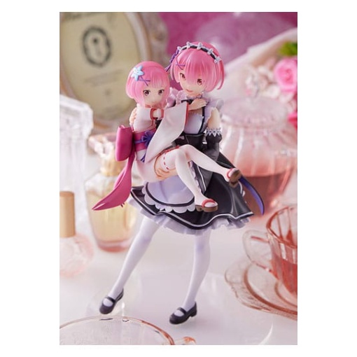 Re:Zero Starting Life in Another World Estatua PVC 1/7 Ram & Childhood Ram 23 cm