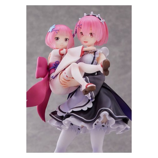 Re:Zero Starting Life in Another World Estatua PVC 1/7 Ram & Childhood Ram 23 cm