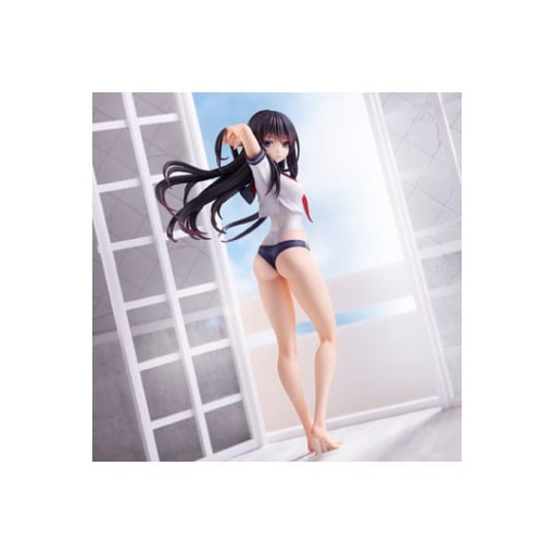 Coffee Kizoku Illustration Estatua PVC Rika Shiramine 26 cm