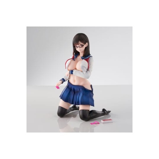 Tomoe Sasamori Illustration Estatua PVC Aoi Shirasagi 20 cm