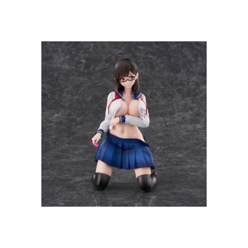 Tomoe Sasamori Illustration Estatua PVC Aoi Shirasagi 20 cm