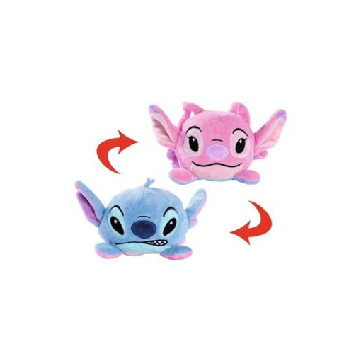 Lilo & Stitch peluche reversible Angel/Stitch 8 cm