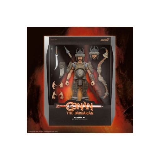 Conan el Bárbaro Figura Ultimates Subotai (Battle of the  Mounds) 18 cm