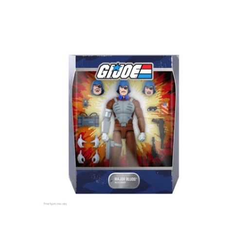 GI Joe Figura Ultimates Wave 5 Major Bludd 20 cm