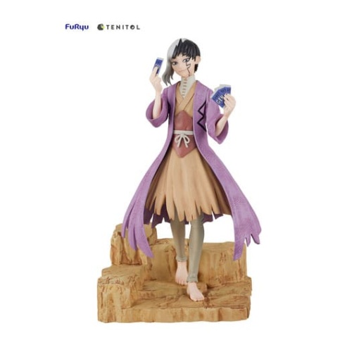 Dr. Stone Estatua PVC Gen Asagiri 28 cm