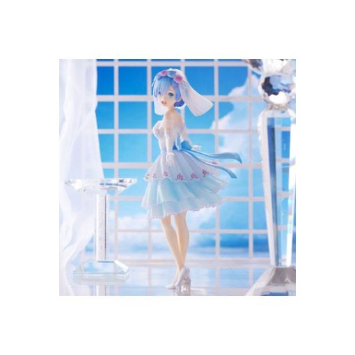 Re:Zero Starting Life in Another World Estatua PVC Rem Wedding Ver. 26 cm