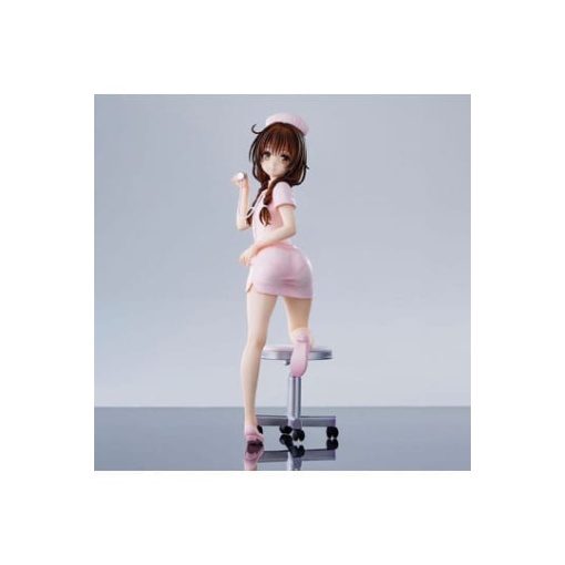 To Love-Ru Darkness Estatua PVC Mikan Yuki Nurse Cos 25 cm