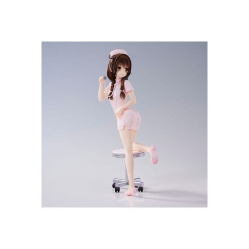 To Love-Ru Darkness Estatua PVC Mikan Yuki Nurse Cos 25 cm