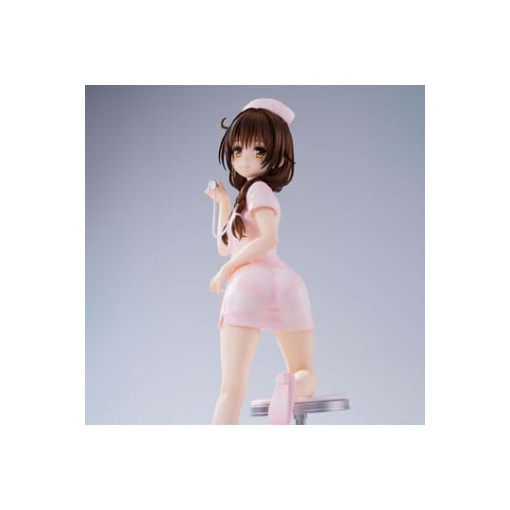 To Love-Ru Darkness Estatua PVC Mikan Yuki Nurse Cos 25 cm