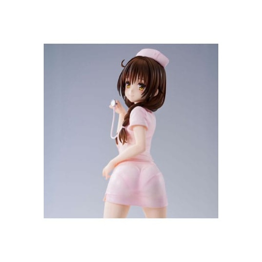 To Love-Ru Darkness Estatua PVC Mikan Yuki Nurse Cos 25 cm