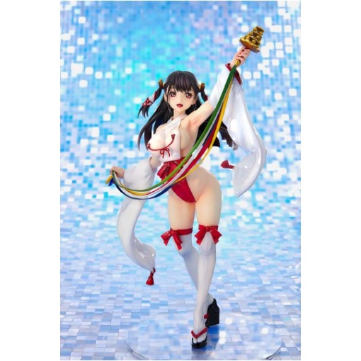 Original Character Estatua PVC Tight na Oshigoto #2 - Shrine Maiden Akane Kagura 25 cm