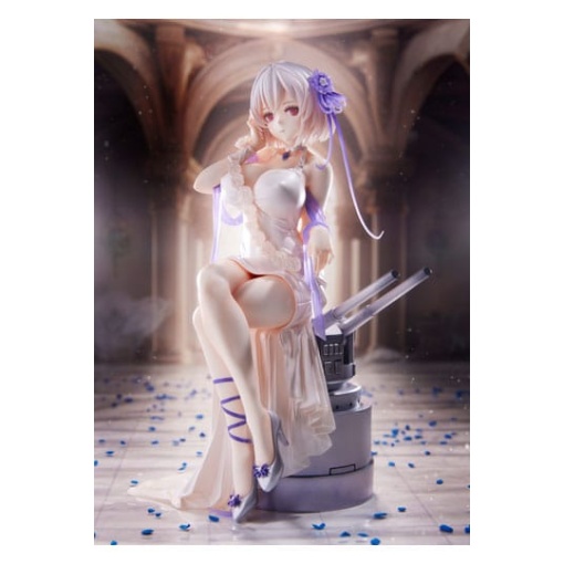 Azur Lane PVC DreamTech 1/7 Sirius White Rose DT-163 22 cm