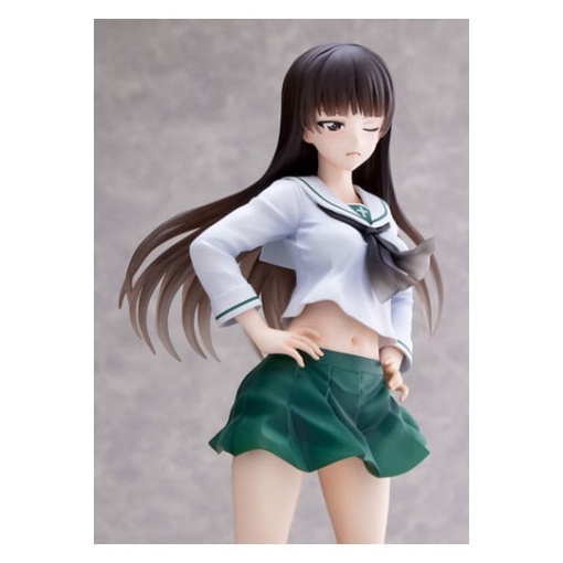 Girls und Panzer Senshadou Daisakusen! Estatua PVC 1/7 Shiho Nishizumi Oarai Girls High 25 cm