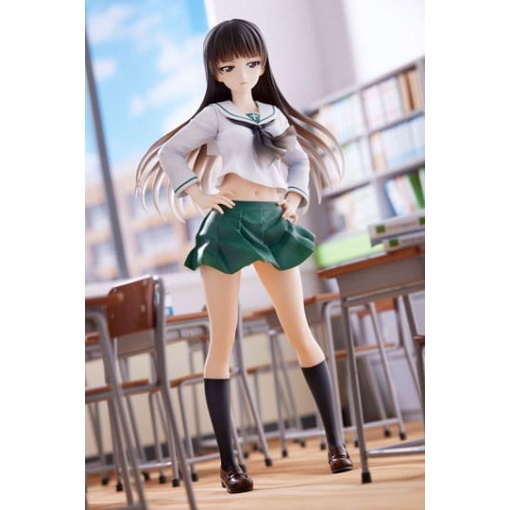 Girls und Panzer Senshadou Daisakusen! Estatua PVC 1/7 Shiho Nishizumi Oarai Girls High 25 cm