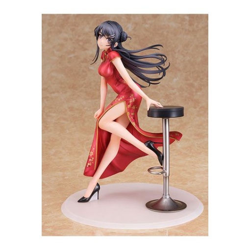 Rascal Does Not Dream of Bunny Girl Senpai Estatua 1/7 Mai Sakurajima Chinese Dress Ver. 22 cm