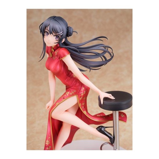 Rascal Does Not Dream of Bunny Girl Senpai Estatua 1/7 Mai Sakurajima Chinese Dress Ver. 22 cm