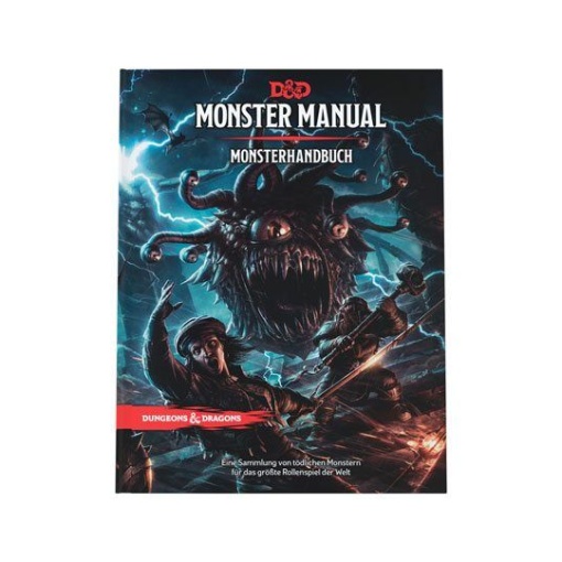 Dungeons & Dragons RPG Manual de monstruos alemán