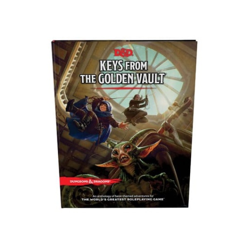 Dungeons & Dragons RPG Libro de Aventura Keys from the Golden Vault Inglés - Embalaje dañado